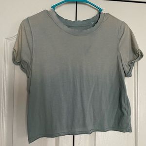 Cropped t- shirt from Tillys.